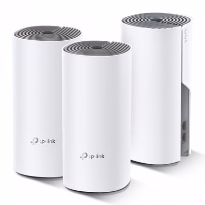 Sistema de Red Wi-Fi en Malla TP-Link Deco E4 (3-Pack) - AC1200 Doble Banda